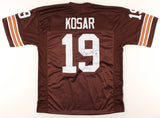 Bernie Kosar Signed Cleveland Browns Jersey (PSA COA) 2xPro Bowl Q.B. Unv. Miami