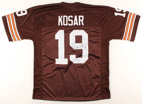 Bernie Kosar Signed Cleveland Browns Jersey (PSA COA) 2xPro Bowl Q.B. Unv. Miami