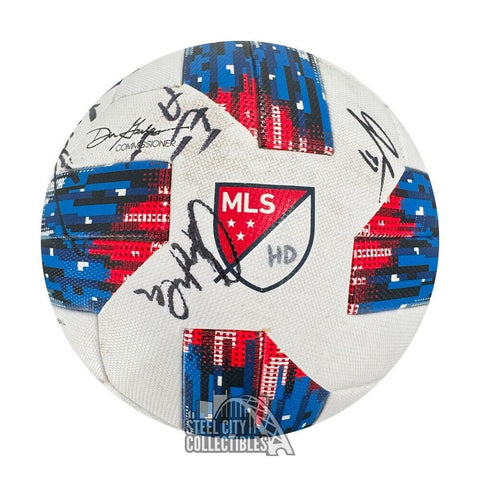 2018 Houston Dynamo Auto Match Used Soccer Ball - JSA/Fanatics LOA (25 Sigs)