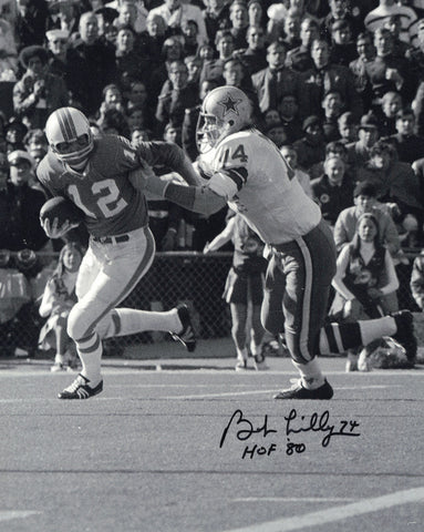 Bob Lilly Autographed Signed 8x10 Photo Dallas Cowboys SKU #245873