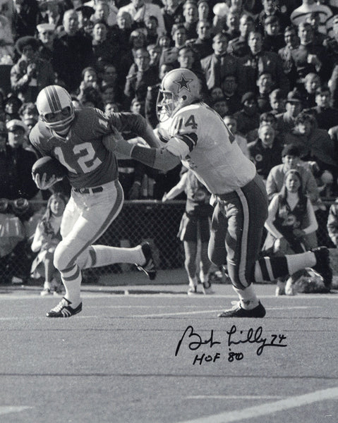 Bob Lilly Autographed Signed 8x10 Photo Dallas Cowboys SKU #245873