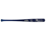 Multi-Signed New York Custom Cooperstown 50 Years Blue Bat with 7 Signatures