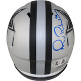 Michael Irvin Autographed/Signed Dallas Cowboys Rave Mini Helmet Beckett 53629
