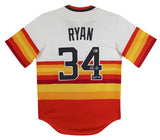 Astros Nolan Ryan "HOF 99" Authentic Signed Rainbow Nike CC Jersey BAS