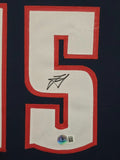 FRAMED DENVER NUGGETS SIGNED AUTOGRAPHED NIKOLA JOKIC JERSEY BECKETT HOLO
