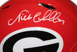 Nick Chubb Autographed Georgia Bulldogs Speed Authentic Helmet BAS 40038
