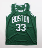 Larry Bird Signed Boston Celtics Jersey (PSA & Bird Holo) 12xAll Star Forward