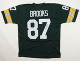 Robert Brooks Signed Green Bay Packers Jersey (JSA) Mr. Lambeau Leap /Receiver