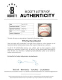 Giants Willie Mays Authentic Signed William White Onl Baseball BAS #AC33279