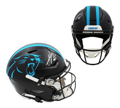 Julius Peppers Signed Carolina Panthers Speed Flex Authentic Alternate Helmet