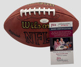 Ron Yary HOF Signed/Inscribed NFL Leather Football Minnesota Vikings JSA 205447