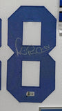 FRAMED DALLAS COWBOYS MICHAEL IRVIN AUTOGRAPHED SIGNED JERSEY BECKETT HOLO