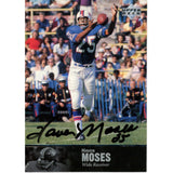 Haven Moses Autographed/Signed 1997 Upper Deck #148 Trading Card Beckett 59183
