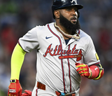 Marcell Ozuna Signed Atlanta Braves Custom Nike style Jersey (JSA COA)