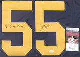 Mason Graham Signed Michigan Wolverines Jersey Inscribd 23 Natl Champs (JSA COA)