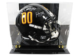 Commanders Chris Cooley Signed 2022 On-Field F/S Speed Rep Helmet W/ Case BAS W