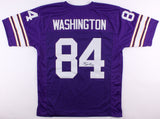 Gene Washington Signed Vikings Jersey (JSA COA) Minnesota 2xPro Bowl Receiver