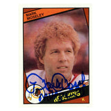 Mark Moseley Autographed Washington Redskins Trading Card Beckett Witness 54733