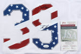 Kevin Kiermaier Signed Team USA Outlaw Jersey Inscribed "Outlaw" (JSA COA) C.F.