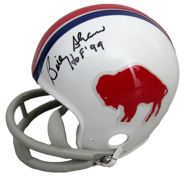 Billy Shaw HOF Signed/Inscribed Buffalo Bills Mini Football Helmet JSA 213128