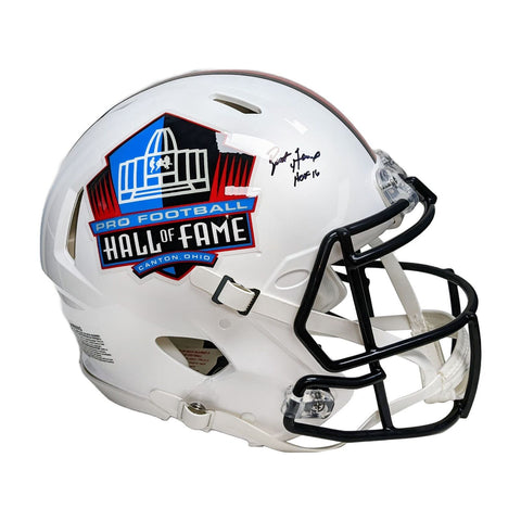 Brett Favre Autographed Hall of Fame F/S Authentic Helmet -HOF 16 Script - PSA