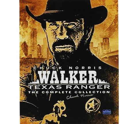 Chuck Norris Signed Unframed 11x14 Walker Texas Ranger Photo