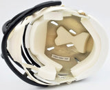 Russell Wilson Signed AMP Seattle Seahawks Speed Mini Helmet In Black RW Holo