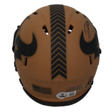 Dalton Schultz Autographed Houston Texans STS Speed Mini Helmet Beckett