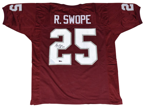 RYAN SWOPE AUTOGRAPHED TEXAS A&M AGGIES #25 MAROON JERSEY COA