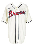 Ronald Acuna Jr. Signed Atlanta Braves Cream Nike Baseball Jersey JSA 43027