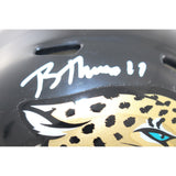 Brian Thomas Jr Signed Jacksonville Jaguars Mini Helmet Speed Fanatics 51038