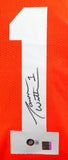 Jason Witten Autographed Orange College Style Jersey- Beckett W Hologram *Black