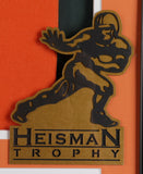 Vinny Testaverde Signed Miami Hurricanes 35"x 43" Custom Framed Jersey (JSA COA)