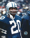 Mel Renfro Signed Cowboys Jersey Inscribed "HOF 96" (JSA COA) 10xPro Bowl D.B.