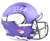 Randy Moss Autographed Vikings F/S Speed Authentic Helmet - Beckett W Hologram