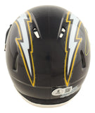 LaDainian Tomlinson Signed San Diego Chargers Mini Speed Helmet BAS