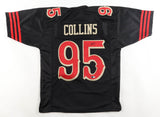 Alfred Collins Signed 49ers Throwback Jersey (Beckett) San Francisco Def. Tackle