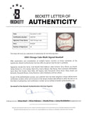 2002 Cubs (28) Santo, McGriff, Bellhorn +25 Signed OML Baseball BAS #AE64195
