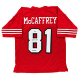 Ed McCaffrey Signed San Francisco 49ers Jersey w/SB Inscription (Beckett) W.R.