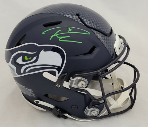 RUSSELL WILSON SIGNED SEATTLE SEAHAWKS SPEEDFLEX HELMET FANATICS