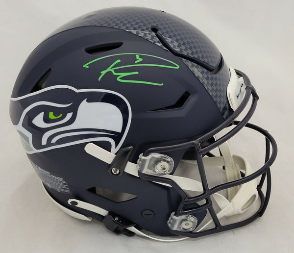 RUSSELL WILSON SIGNED SEATTLE SEAHAWKS SPEEDFLEX HELMET FANATICS