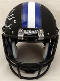ZACH WILSON AUTOGRAPHED BYU MATTE BLACK SCHUTT FULL SIZE HELMET BECKETT 191106