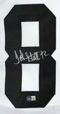John Stallworth Autographed Pro Style White Jersey-Beckett W Hologram *Silver
