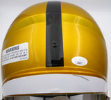 George Pickens Autographed Flash Yellow Full Size Helmet Steelers JSA #AS64677