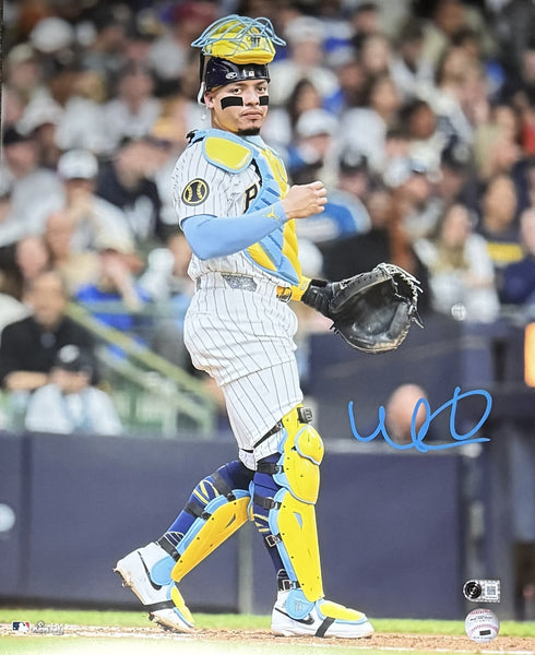Milw. Brewers Catcher WILLIAM CONTRERAS Signed 16X20 Photo #1 AUTO - BAS