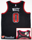 Coby White Signed Bulls Nike Swingman Jersey (Fanatics) Chicago 1st Rnd Pck 2019