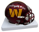 Jacory Croskey Merritt Signed/Auto Commanders Mini Helmet Beckett 204884