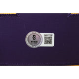 Randy Moss Signed Minnesota Vikings M&N sz 52 00 White Jersey Insc Beckett 50866