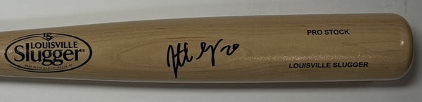Jonathan Lucroy Signed Blond Replica Louisville Slugger Bat AUTO - JSA