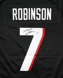 Bijan Robinson Atlanta Falcons Signed Black Nike Game Jersey BAS Beckett